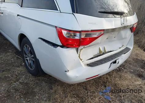 2011 Honda Odyssey Ex-L from USA, damaged, VIN 5FNRL5H68BB058687